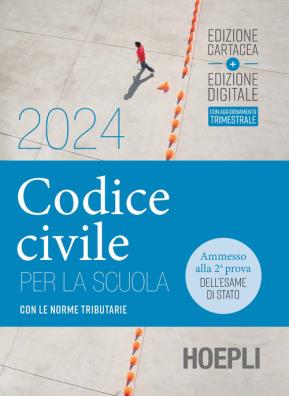 Codice civile 2024 per la scuola con le norme tributarie